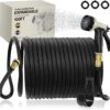 Expandable Garden Hose 100ft - New Patented Water Hose with 40 Layers of Innovative Nano Rubber