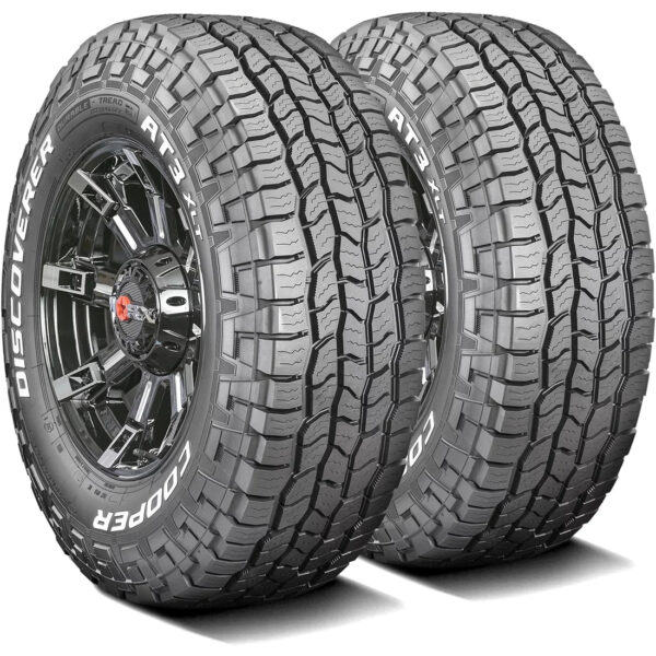 Cooper Discoverer AT3 XLT All Terrain Tires 285/75R16 10 Ply E Fits Light Trucks & Hummer H3 Models