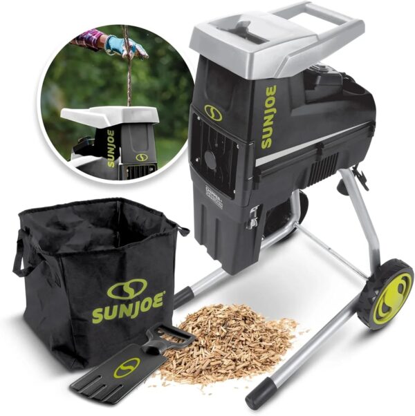 15 Amp Electric Silent Wood Chopper/Deburr Machine, cutting diameter 1.7 inches, reduction ratio 21:1, wheel diameter 7 inches, equipped with a...
