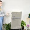 Frigidaire Retro Mini Fridge with Freezer & Side Bottle Opener-Small 2 Door Refrigerator for Office Bar or College Dorm Room-3.1 Cu Ft 19 "D x...
