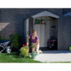 7 ft. W x 4 ft. 7 in. D Plastic Storage Shed