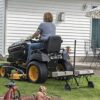 Agri-Fab 45-0543 100 lb. Tow Spiker/Seeder/Spreader, Black & 40-Inch Tine Tow Dethatcher 45-0294,Black