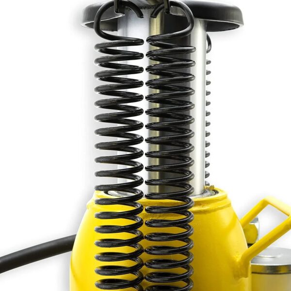 ESCO 30 Ton Pro Series Air Hydraulic Bottle Jack Heavy Duty Lifting for Automotive and Industrial Use