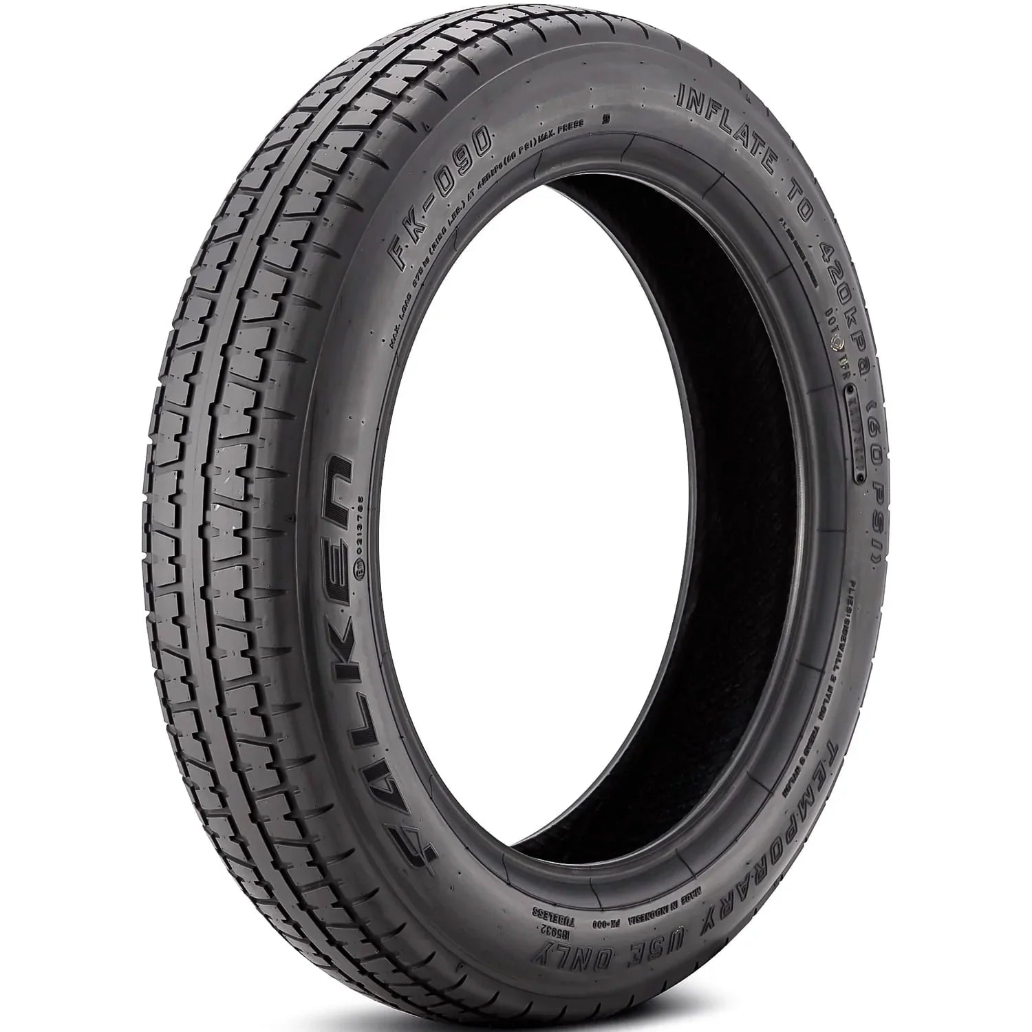Falken FK-090 T125/70D17 98M Temporary Spare Tire Compact Emergency Replacement Tire