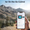 Anker SOLIX C1000 Portable Power Station with 200W Solar Panel, 1800W Solar Generator, 1056wh LFP (LiFePO4) Battery, 6 AC Outlets, Up to 2400W for...