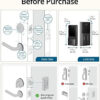 eufy Security Smart Lock C210, 5-in-1 Keyless Entry Door Lock, Built-in WiFi Deadbolt