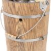 6 qt Ice Cream Maker Classic Wooden Tub Hand Crank