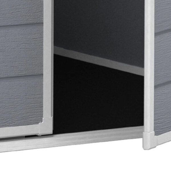 Manor 6 ft. W x 7.5 ft. D Plastic Storage Shed
