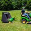 John Deere 42 Tow-Behind Lawn Sweeper, 24 cu. ft. Capacity, Adjustable Brushes