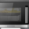 The 5-in-1 microwave oven features air baking, combined cooking, baking, barbecuing and convection cooking functions. It has a capacity of 0.9...