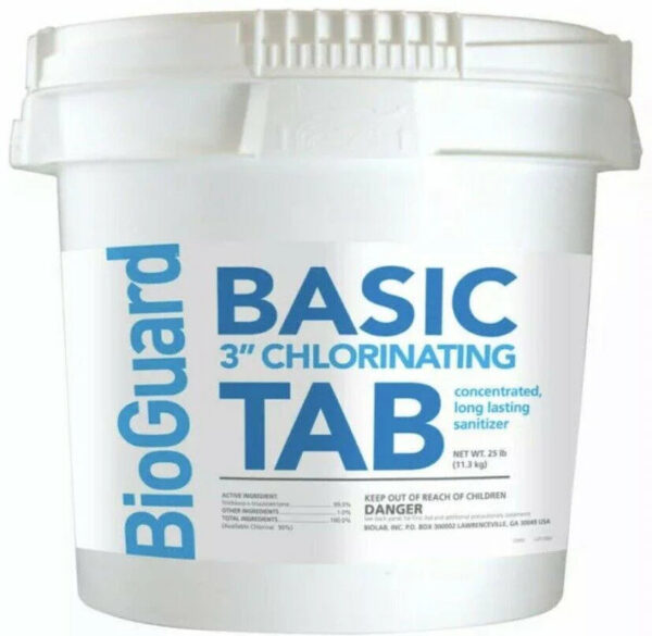 BioGuard Basic 3 Chlorinating Tablets 25 lb