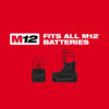 2567-22 M12 FUEL 12V Lithium-Ion Brushless Cordless High Speed 3/8 in. Ratchet Kit w/(2) Batteries, Charger and Bag