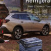 12 Volt 37 Qt. Portable Car Refrigerator, Car Freezer for Outdoor, Camping, Travel, RV,APP Control