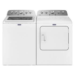 Maytag 4.8 cu. ft. Top Load Washer with Extra Power Boost, White MVW5430MW