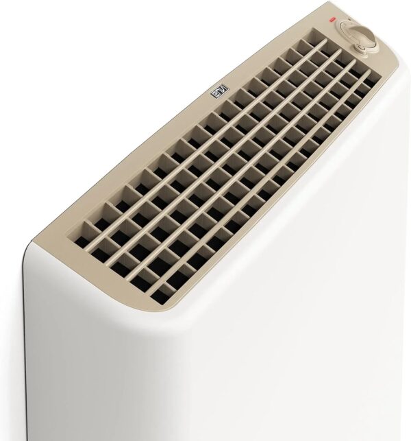 EnviMAX Plug-in Electric Panel Wall Heaters for Large Rooms, 1000 Watts, 24/7 Heating w/Safety Sensor Protection, Patented Quiet Fan-less Design,...