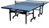 Inside Professional MDF Indoor Ping Pong Table with Quick Clamp Table Tennis Net and Post Set - 10 Minute Easy Assembly - Tournament Quality -...