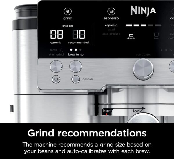 NINJA Espresso Machine & Drip Coffee Maker Luxe Caf ES601