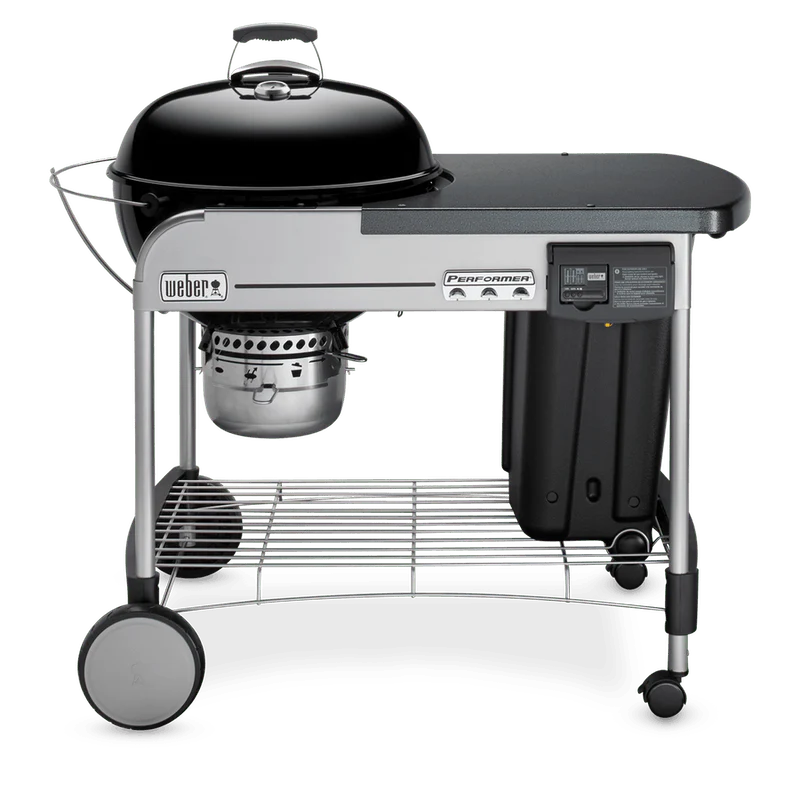 bfbfd139a1ce827da7ee26f3440a94086ffb531881198a2b7b25106cb7413fa2 Weber Performer Deluxe 22 Black Charcoal Grill