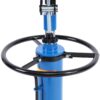 1660 Pounds Hydraulic Car Transmission Jack Vertical Lift with 360 Swivel Wheel Pedal ,Blue,33"-70"(0.75Ton)