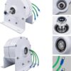 12000W Low RPM Permanent Magnet Generator 12V 24V 48V 120V 220V, Free Energy Gearless Permanent Magnet Generator Motor DIY for Wind Turbine Water...