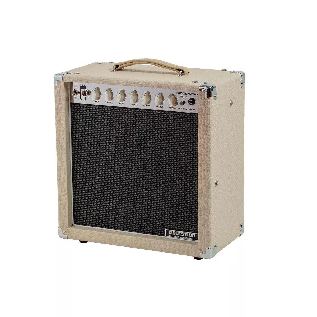 c351e6532206e135f85ba18795145a7326a67321bfc95f298f84596ff4cd9f22 15-Watt 1 12 Guitar Combo Tube Amp with Celestion Speaker and Spring Reverb