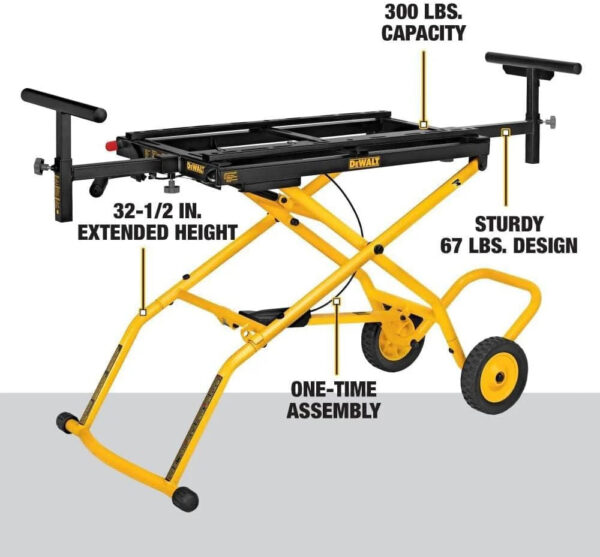 Miter Saw Stand with Wheels DWX726