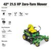John Deere Z320R 42 21.5 HP V-Twin Zero-Turn Riding Mower with Accel Deep Deck