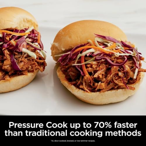 Ninja Foodi 10 in 1 6.5 Quart Pro Pressure Cooker Air Fryer Multicooker, Stainless, OS300: Home & Kitchen