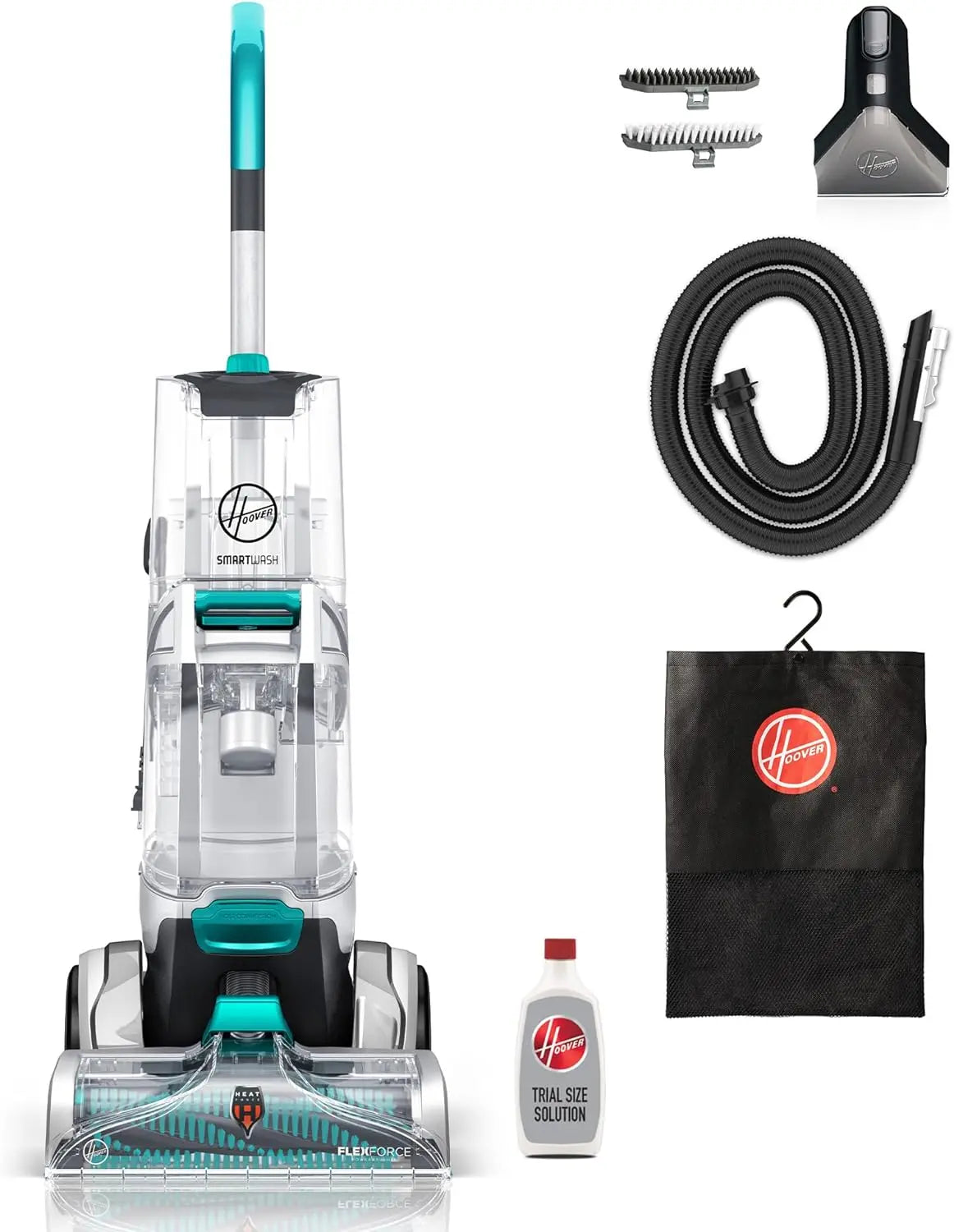 Hoover SmartWash+ Automatic Carpet Cleaner Machine, for Carpet and Upholstery, Deep Cleaning Carpet Shampooer, Carpet Deodorizer and Pet Stain...