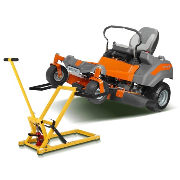 Lawn Mower Lift with Hydraulic Jack, 26 Inches Lawn Mower Lift, Welded Solid Steel Construction, Weight Capacity 500 LBS, for Riding Lawn Mowers...