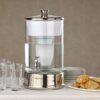 40 Cup Ready-Pour Glass Dispenser BPA-Free with Free Water Quality Meter NSF Certified