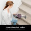 Shark Rocket Deluxe Pro Corded Stick Vacuum, Lightweight, XL Dust Cup, LED Headlights, Pet Hair Tools, Bordeaux/Silver