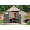 Tremont Outdoor 8 ft. W x 16 ft. D Plastic Storage Shed