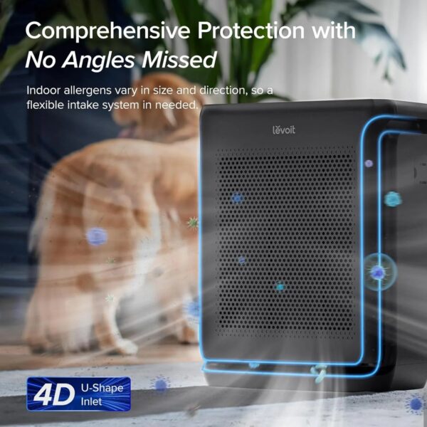 Air Purifiers for Home Large Room Up to 1800 Ft in 1 Hr with Washable Pre-Filter, Air Quality Monitor, Smart WiFi, HEPA Sleep Mode for Allergies,...