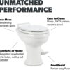320 Series Standard Height RV Toilet - White