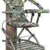 Summit Viper SD Climbing Treestand Lightweight Aluminum, Foam Padded Seat, 300 lbs Capacity, Includes Safety Harness