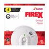 Pack Hardwired Smoke Alarm with Ionization Sensor, 120V AC, 9V Battery Backup