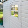 8 ft. W x 15 ft. D Plastic Storage Shed