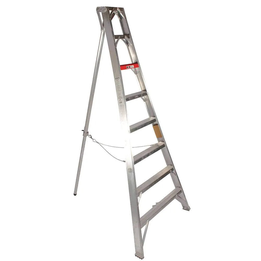 de42c2e177101d79c506a1fdf0501579a55b2df9ddd7c682ca3b9aa2888cf427 1114H Tripod Orchard Stepladder,14Ft and HSK