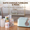 Auto Tumbler Mug Heat Press Machine for Sublimation DIY Print Cup Mug