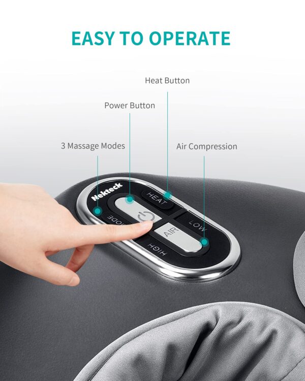 Nekteck Shiatsu Foot Massager Machine with Soothing Heat