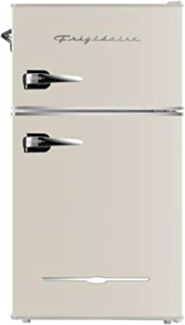 Frigidaire Retro Mini Fridge with Freezer & Side Bottle Opener-Small 2 Door Refrigerator for Office Bar or College Dorm Room-3.1 Cu Ft 19 "D x...