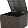Samoa Multibrown Wicker Storage Box
