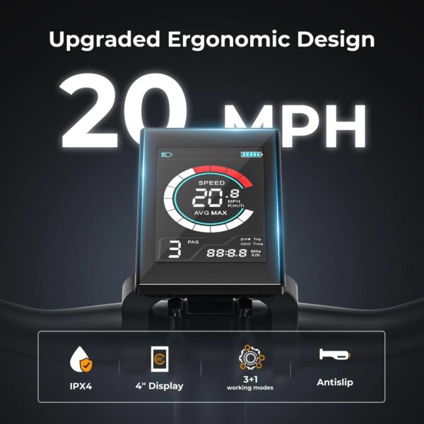 Eb5 Electric Bike 500W Motor 40Miles 20Mph