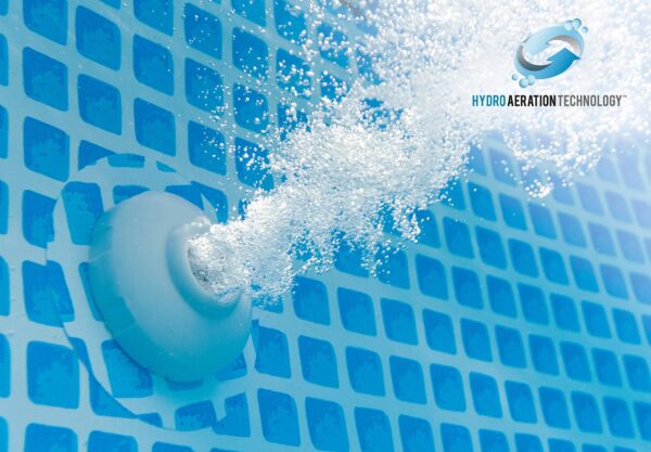 INTEX 26651EG SX3000 Krystal Clear Sand Filter Pump for Above Ground Pools, 16in, Light gray