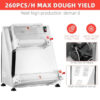 Commercial Pizza Dough Roller Sheeter, Max 16, Automatic 370W Electric Pizza Dough Roller, Stainless Steel, Suitable for Noodle, Pizza Bread and...