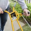 101-5.5GT-7Gas Powered Lawn Edger, 5.50 Gross Torque/3.5 HP B&S Engine 7 Wheels