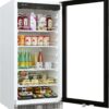 EdgeStar VBM101 22" Wide 10.1 Cu. Ft. Commercial Beverage Merchandiser Stainless Steel, Temp Alarm, Reversible Door