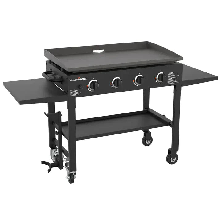 f7d1fd80de1f321ae225e3e8e47e8f2323c5229c59aa1830ced7ea4a591f0637 Blackstone 36 Inch Gas Griddle Cooking Station 4 Burner Flat Top Gas Grill Propane Fuelled Restaurant Grade Professional 36 Outdoor Griddle...