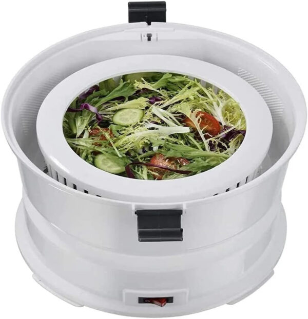 One Button Drive Potato Peeler, Electric Potato Peeler, Automatic Vegetable Peeler, Salad Spinner, Potato/Vegetable Dehydrator